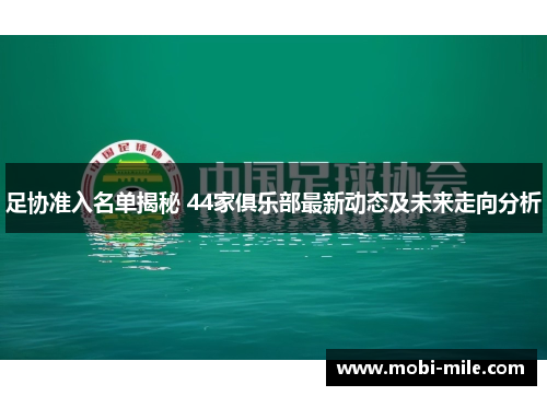 足协准入名单揭秘 44家俱乐部最新动态及未来走向分析