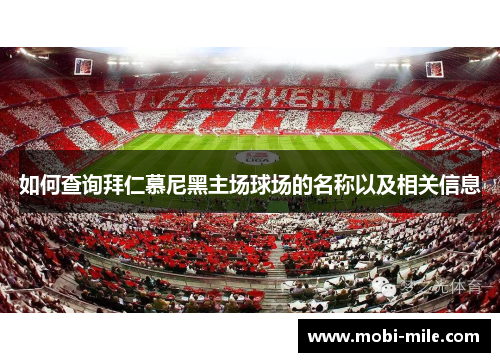 如何查询拜仁慕尼黑主场球场的名称以及相关信息