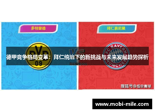 德甲竞争格局变革：拜仁统治下的新挑战与未来发展趋势探析